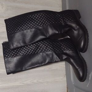 Mark & Maddux Knee High Quilted Boots